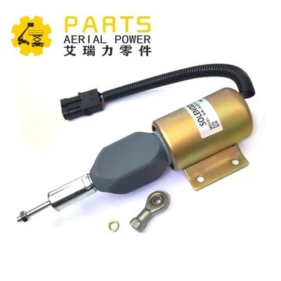 24V ফুয়েল শাট ডাউন Solenoid SA-4257-24 3926412 শাটঅফ Solenoid