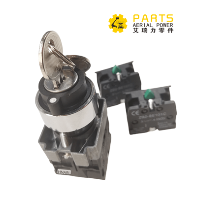 Haulotte 3P Key Switch Assembly 2901015340